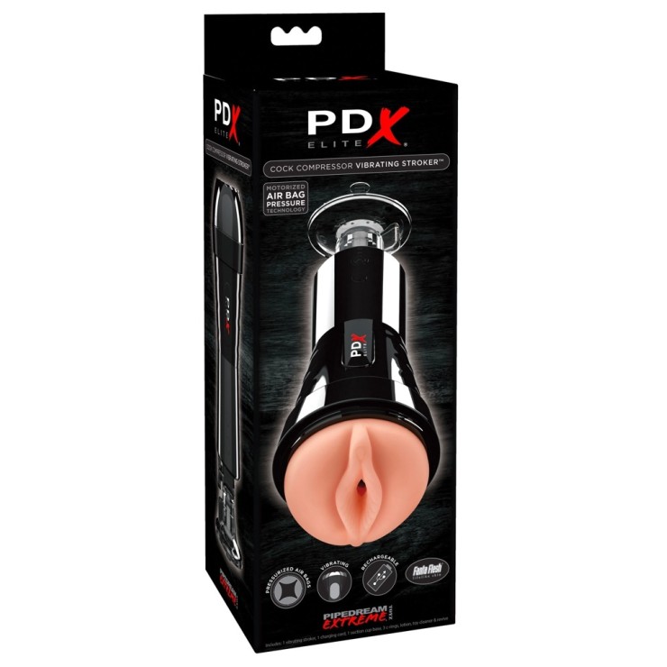 MASTURBATORE VIBRANTE PER UOMO A FORMA DI VAGINA SEX TOY...