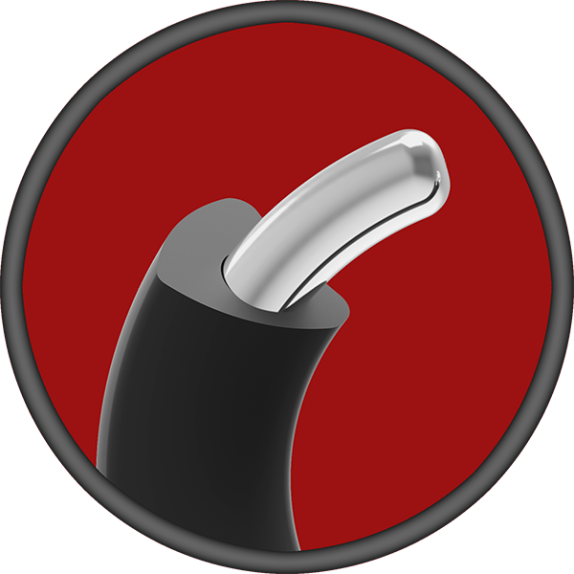 ANELLO FALLICO IN SILICONE E METALLO SEX TOY METAL COCK RING