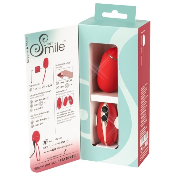 OVETTO VAGINALE VIBRANTE CON TELECOMANDO SEX TOY LOVE BALL