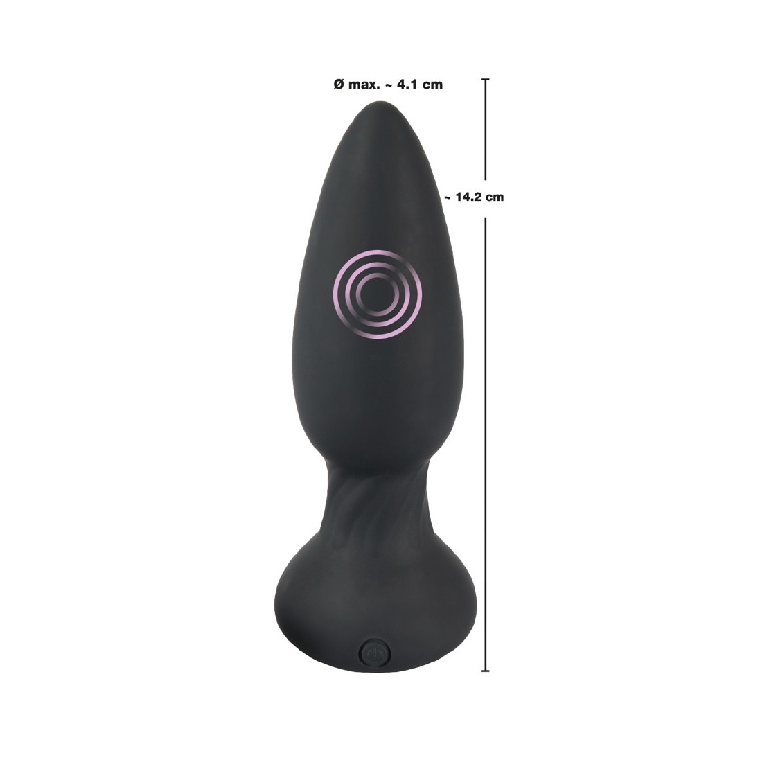 TAPPO ANALE VIBRANTE CON TELECOMANDO SEX TOY...