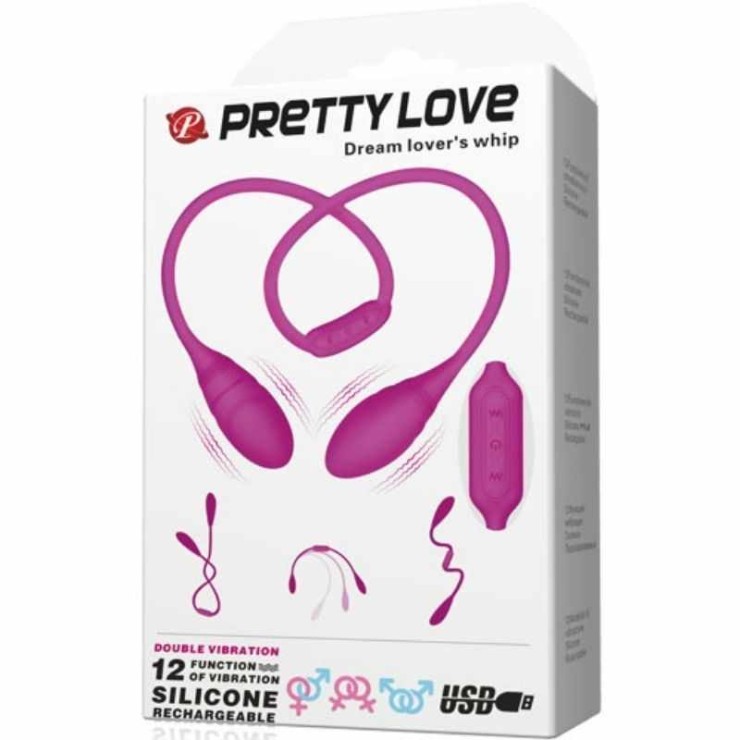 VIBRATORE UNISEX DOPPIO SEX TOYS IN SILICONE DREAM...