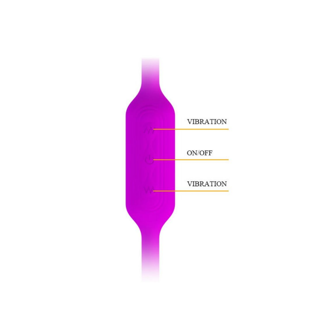 VIBRATORE UNISEX DOPPIO SEX TOYS IN SILICONE...