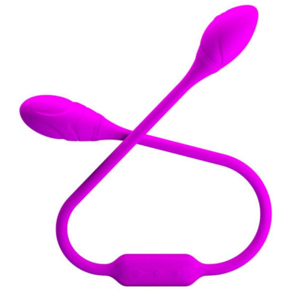 VIBRATORE UNISEX DOPPIO SEX TOYS IN SILICONE DREAM LOVER'S WHIP