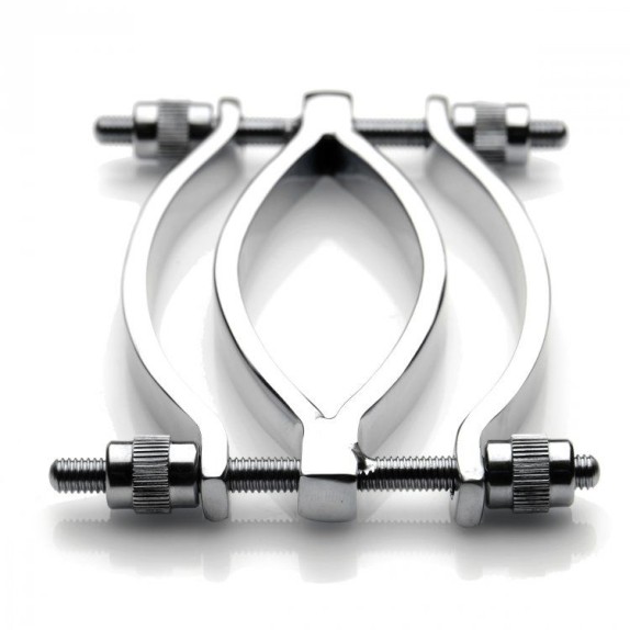 MORSETTO COSTRITTIVO IN ACCIAIO PER VAGINA SEX TOY PUSSY CLAMP
