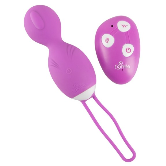 PALLINE VAGINALI VIBRANTI E ROTANTI SE XTOY CON TELECOMANDO SMILE