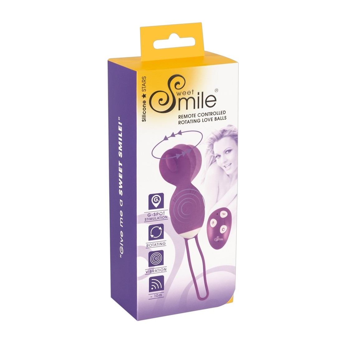 PALLINE VAGINALI VIBRANTI E ROTANTI SE XTOY CON...