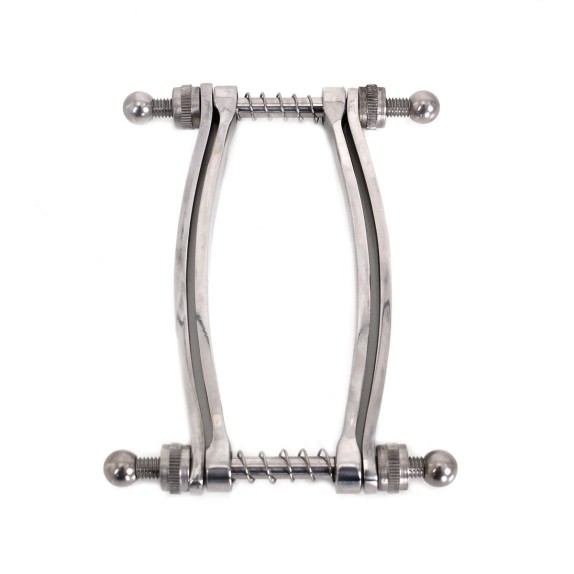 MORSETTO COSTRITTIVO SEXY PER LABBRA VAGINALI PUSSY SPREADER KIOTOS