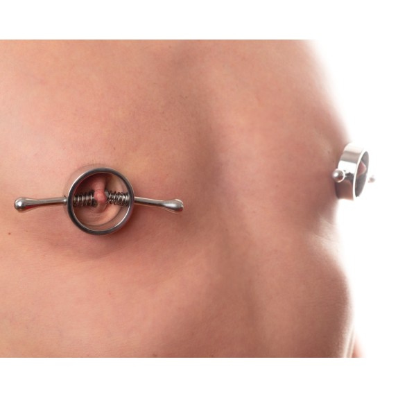 MORSETTI A MOLLA PER CAPEZZOLI IN ACCIAIO NIPPLE CLAMPS