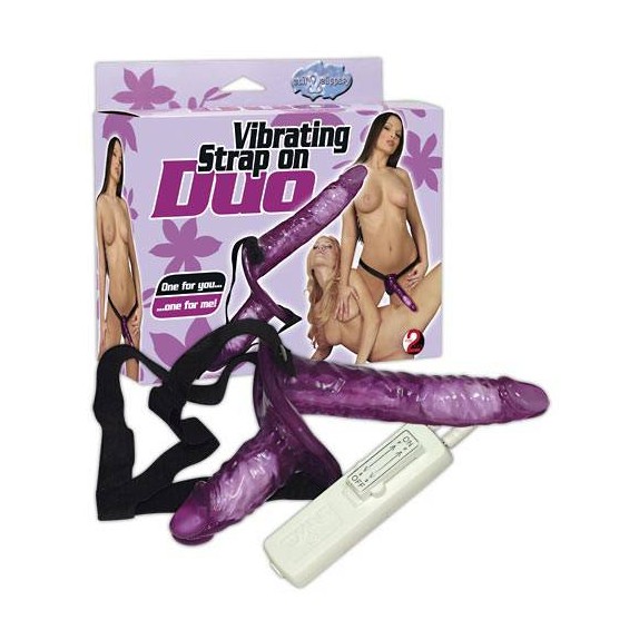 STRAP-ON PER DONNA DOPPIO VIBRANTE