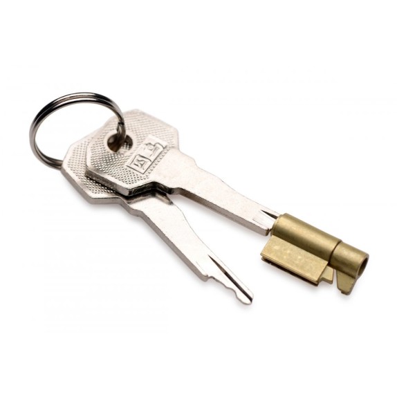 CINTURA GABBIA DI CASTITA' PE RUOMO SEX TOY CLEAR CAPTOR