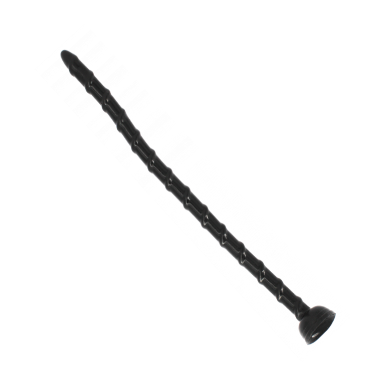 DILDO ANALE NERO CON VENTOSA SEX TOY CM. 43 2