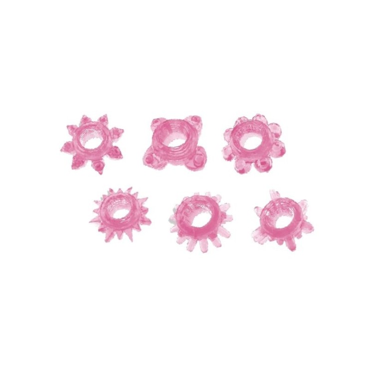 KIT DI ANELLI FALLICI PER MANTENERE L'EREZIONE SEX TOY... 2