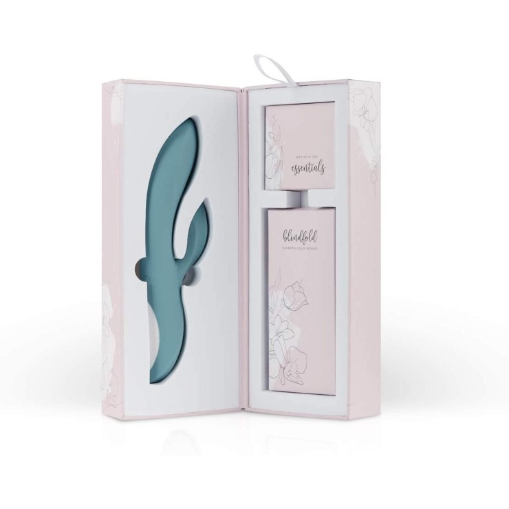 VIBRATORE RABBIT RICARICABILE SEX TOY THE VIOLET BLOOM 2