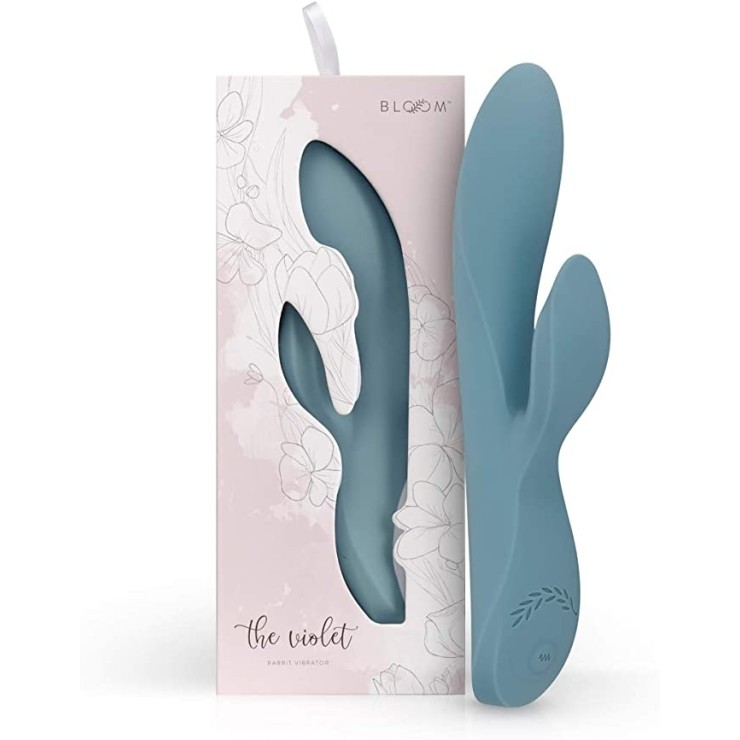 VIBRATORE RABBIT RICARICABILE SEX TOY THE VIOLET BLOOM