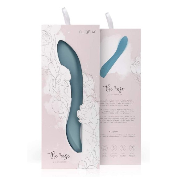 VIBRATORE VAGINALE PER PUNTO G SEX TOY THE ROSE BLOOM