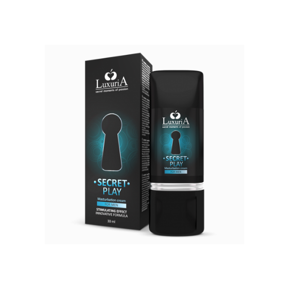 LUBRIFICANTE INTIMO MASCHILE A BASE D'ACQUA SECRET PLAY