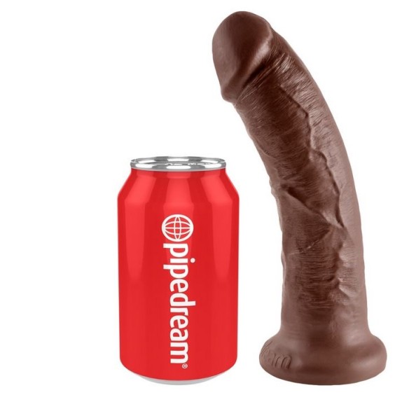 FALLO REALISTICO CON VENTOSA SEX TOY CM. 20 KING COCK