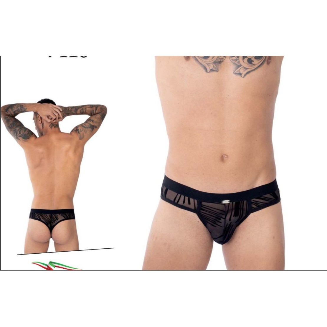TANGA BRASILIANA SEXY PER UOMO CON MORBIDI...