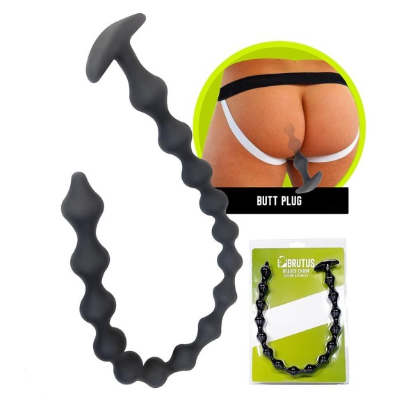 FILA DI PALLINE ANALI IN SILICONE SEX TOY BEADED CHAIN