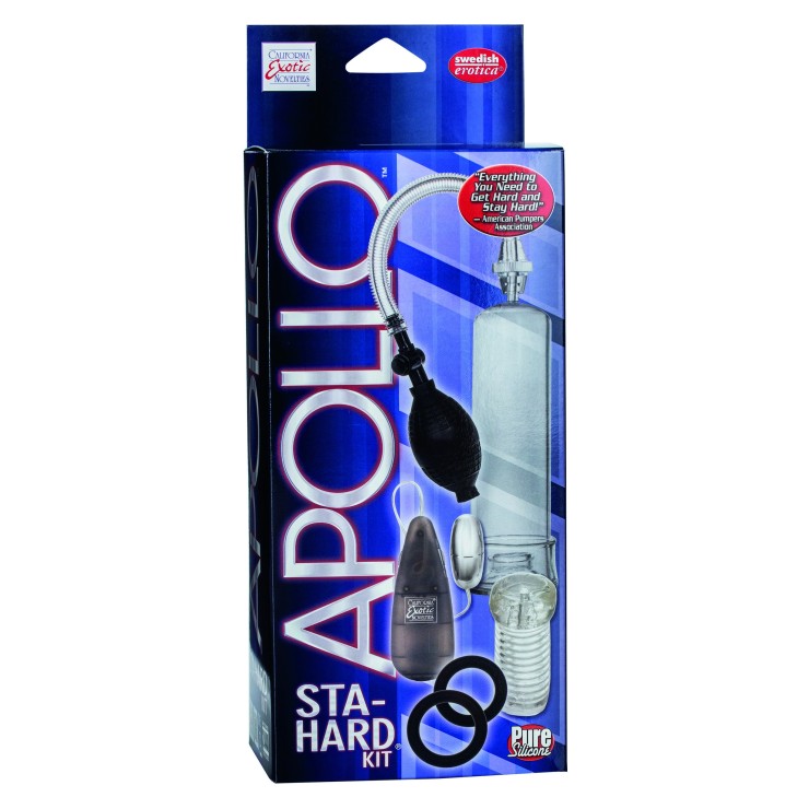 POMPA SVILUPPATORE PER PENE SEX TOY STA-HARD KIT
