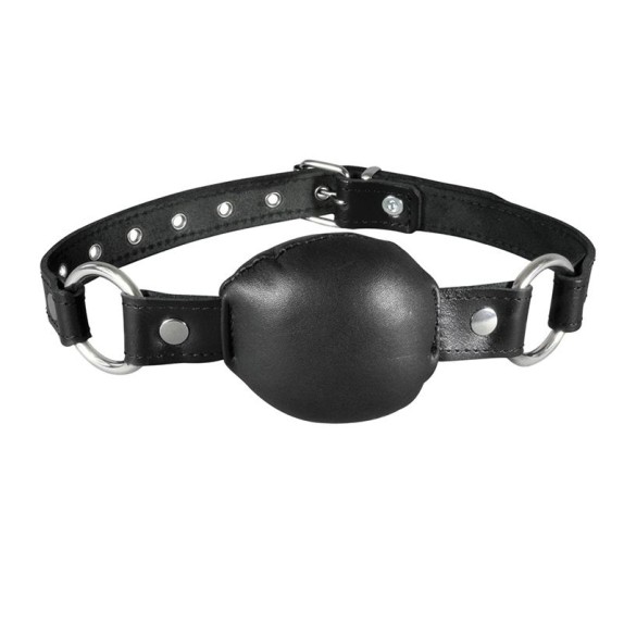 BAVAGLIO MORSO PER GIOCHI SADOMASO SEX TOY SILENCE BLACK