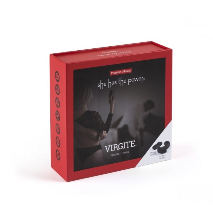 VIBRATORE PROSTATICO CON TELECOMANDO SEX TOY VIRGITE