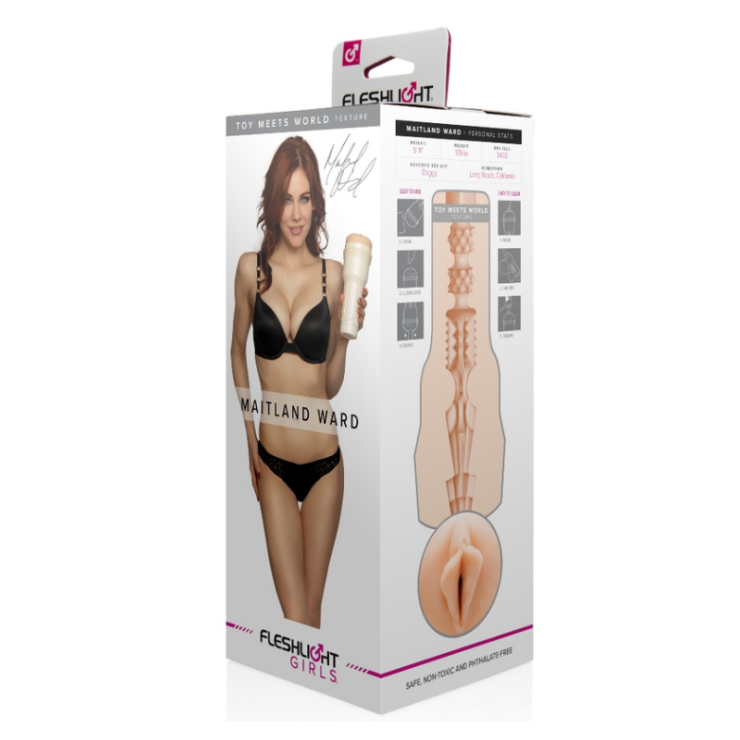 MAITLAND WARD MASTURBATORE VAGINA SEX TOY FLESHLIGHT