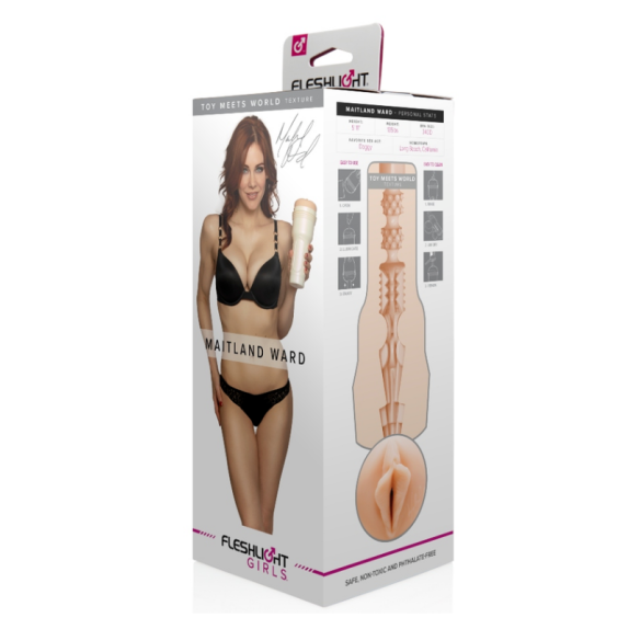 MAITLAND WARD MASTURBATORE VAGINA SEX TOY FLESHLIGHT