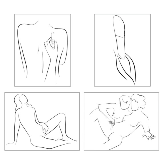 VIBRATORE CLITORIDEO PICCOLO E POTENTE SEX TOY TANGO X