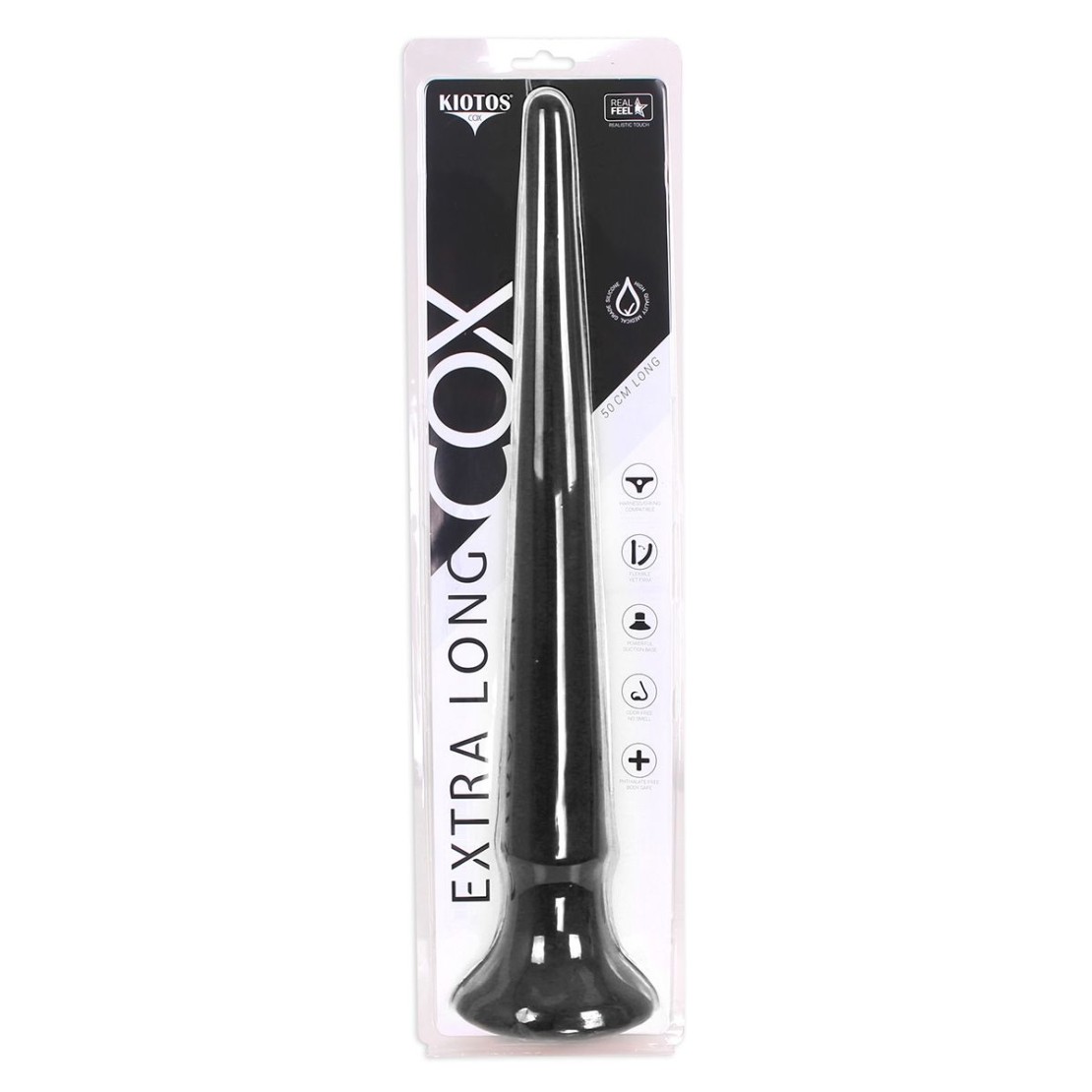 TAPPO SPINA ANALE EXTRA LUNGO SEX TOY CM. 50...