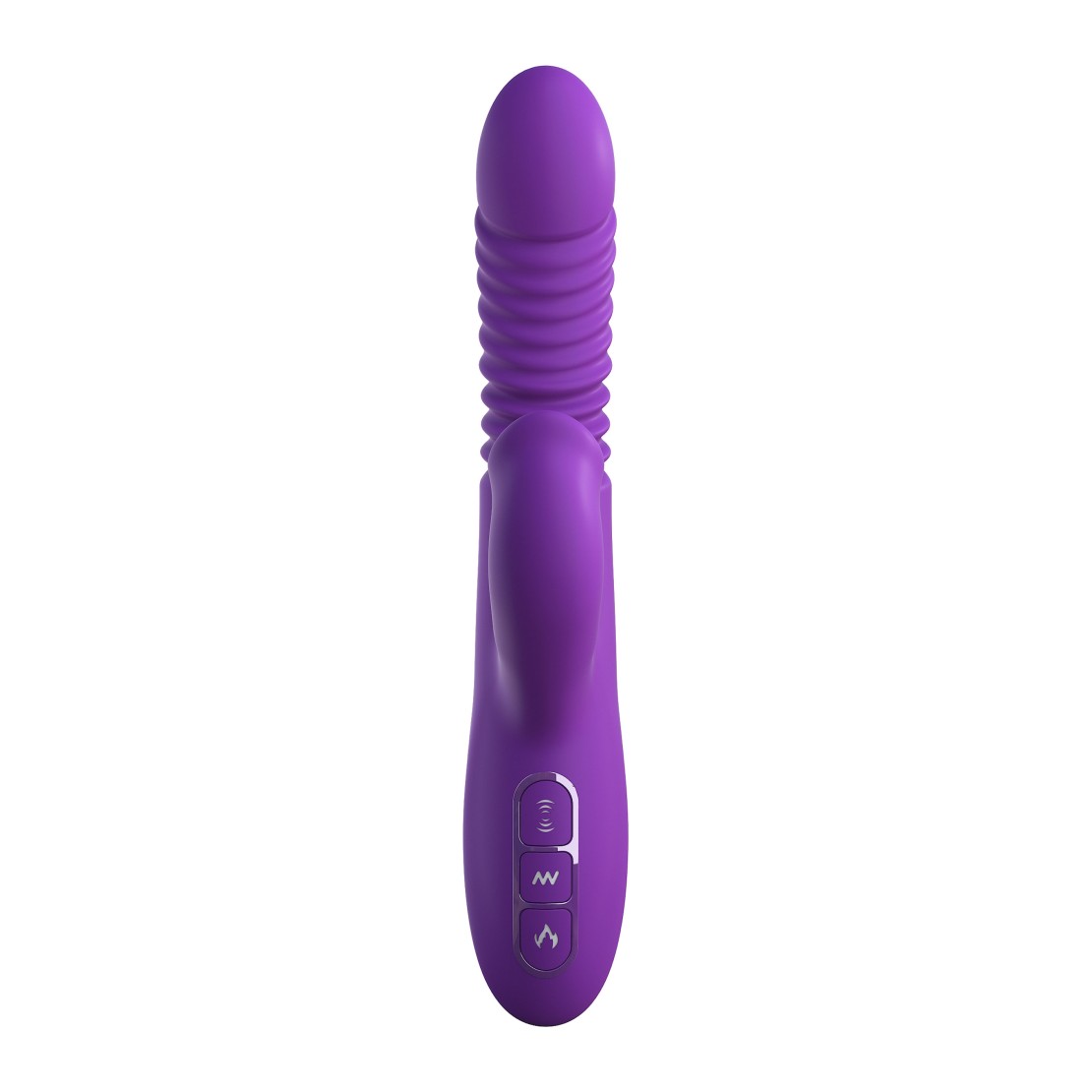 VIBRATORE -DOPPIO-RABBIT SCALDANTE CON SPINTA E...