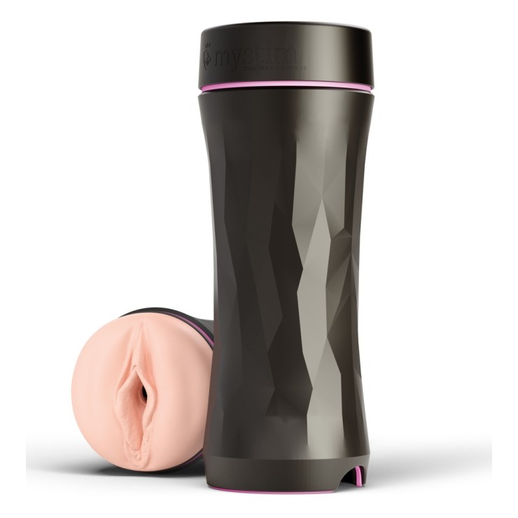 MASTURBATORE PER UOMO SEX TOY VAGINA MYSTIM OPUS E 2
