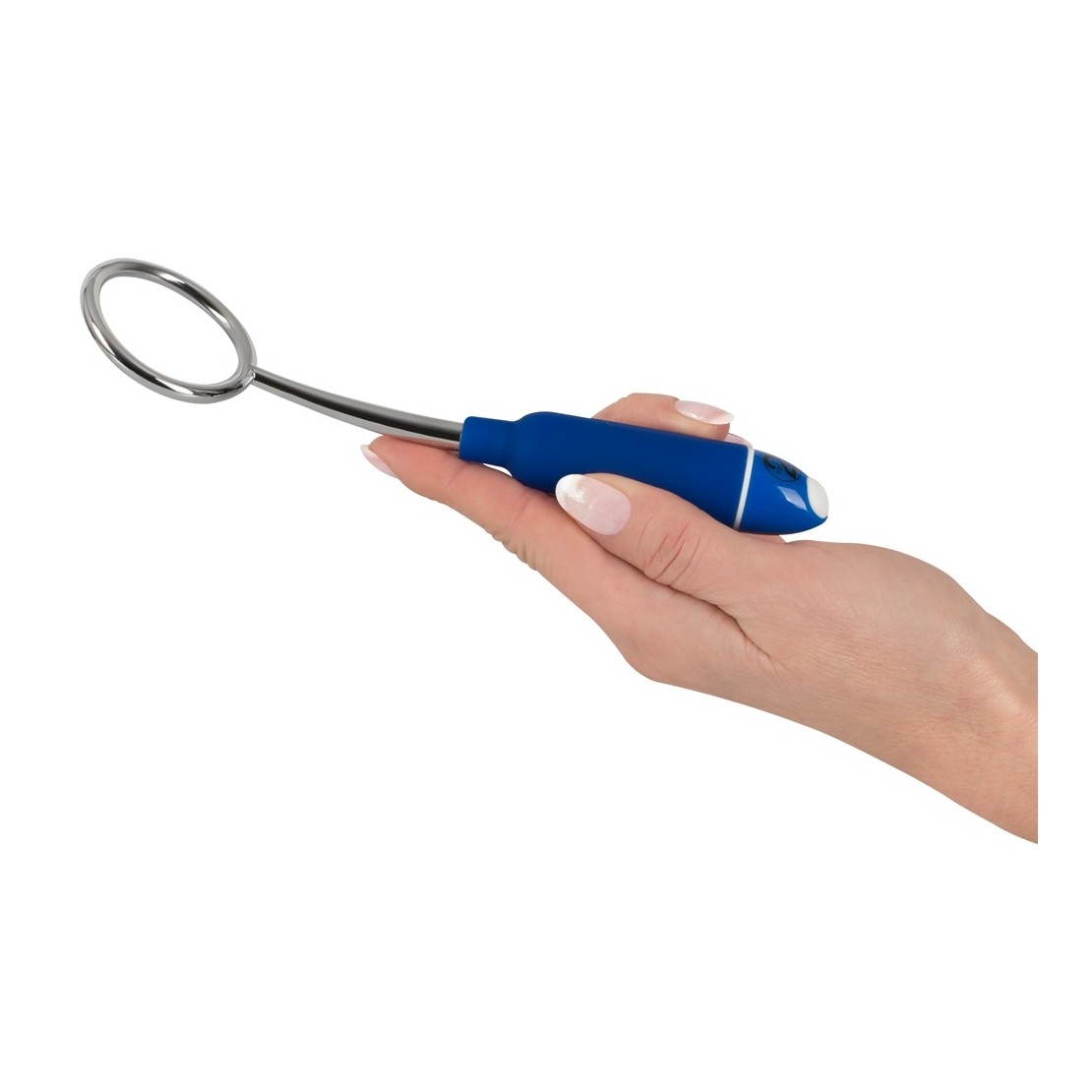 ANELLO-VIBRATORE URETRALE IN SILICONE GLANS...
