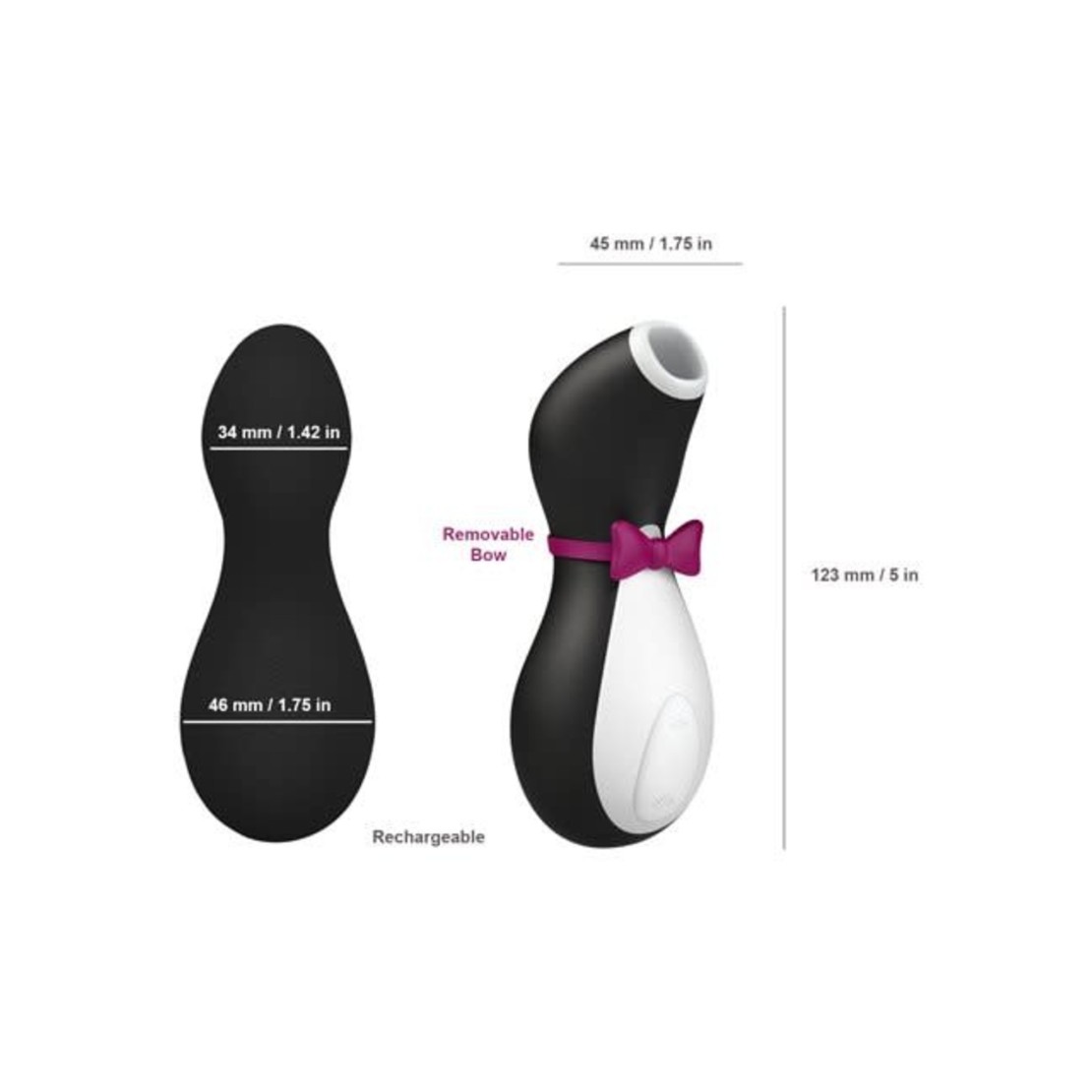 SUCCHIA CLITORIDE SATISFYER PRO PENGUIN CON...