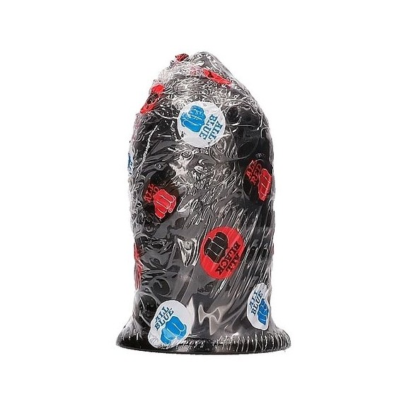 PLUG-TAPPO ANALE CON STRUTTURA A COSTE ALL BLACK