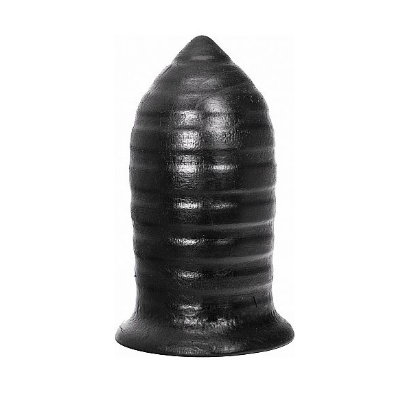 PLUG-TAPPO ANALE CON STRUTTURA A COSTE ALL BLACK
