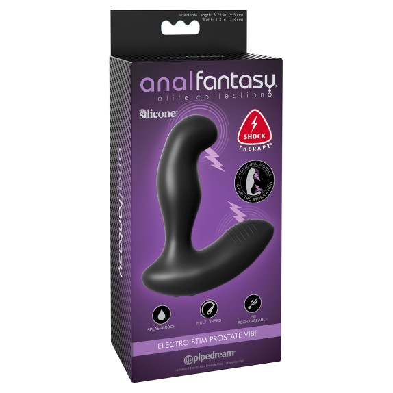 VIBRATORE PROSTATICO CON IMPULSI SEX TOY ELECTRO STIM