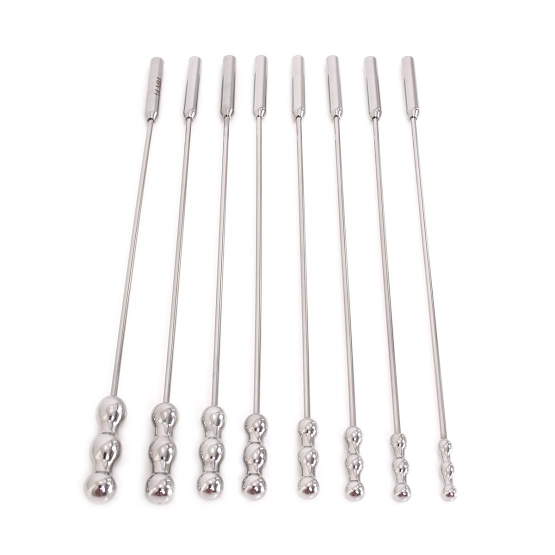 KIT SONDE URETRALI IN ACCIAO SEX TOY DILATOR BEADS