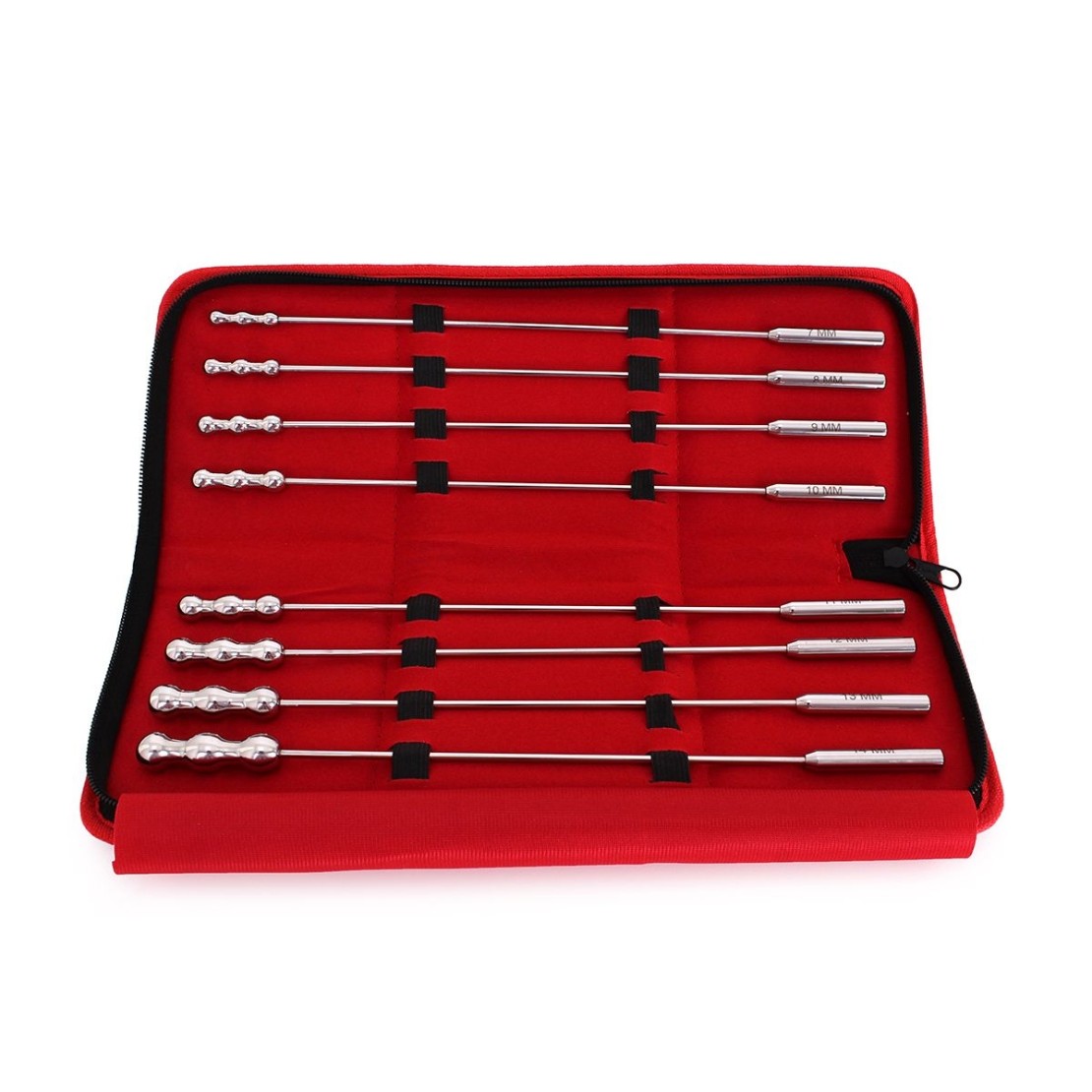 KIT SONDE URETRALI IN ACCIAO SEX TOY DILATOR BEADS