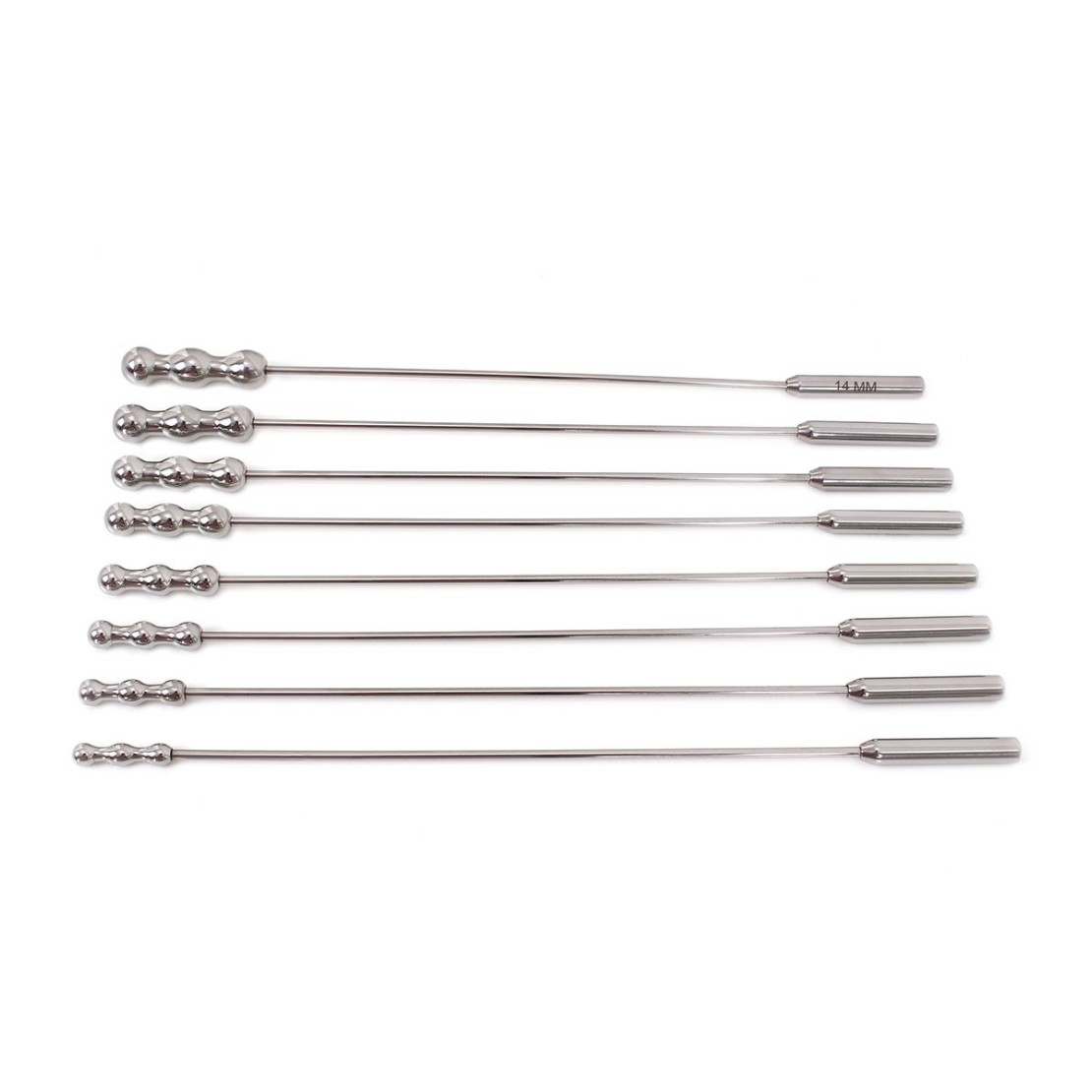 KIT SONDE URETRALI IN ACCIAO SEX TOY DILATOR BEADS