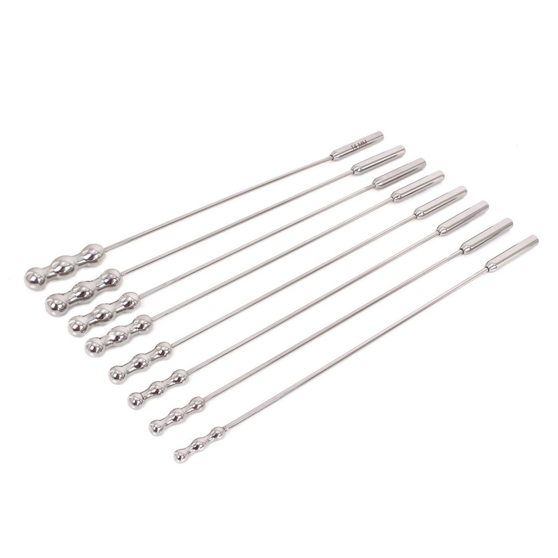 KIT SONDE URETRALI IN ACCIAO SEX TOY DILATOR BEADS