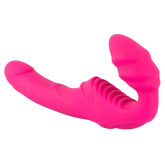 STRAPLESS STRAP-ON VIBRANTE PER DONNA SEX TOY SENZA CINGHIE