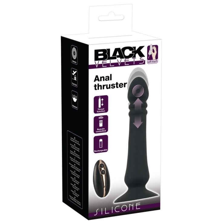 VIBRATORE ANALE A SPINTA SEX TOY ANAL THRUSTER