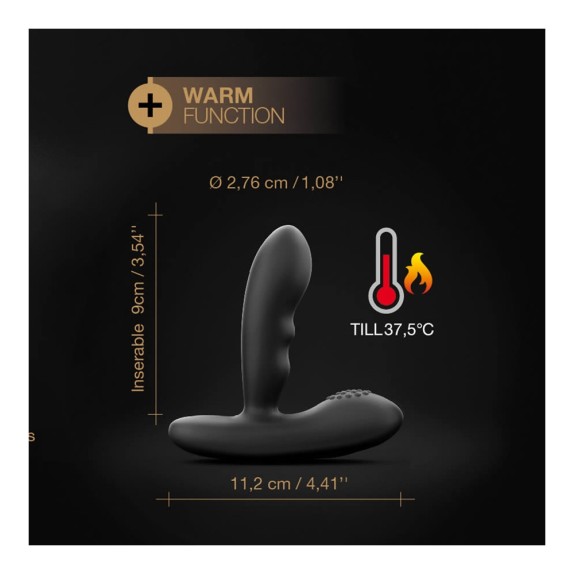 STIMOLATORE PROSTATICO SEX TOY CON SFERE P-STROKER DORCEL