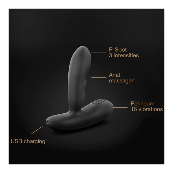 STIMOLATORE PROSTATICO SEX TOY SCALDANTE P-STROKER DORCEL