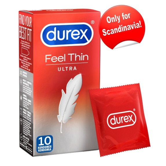 PROFILATTICI DUREX ULTRA SOTTILI CONFEZIONE 10 PEZZI