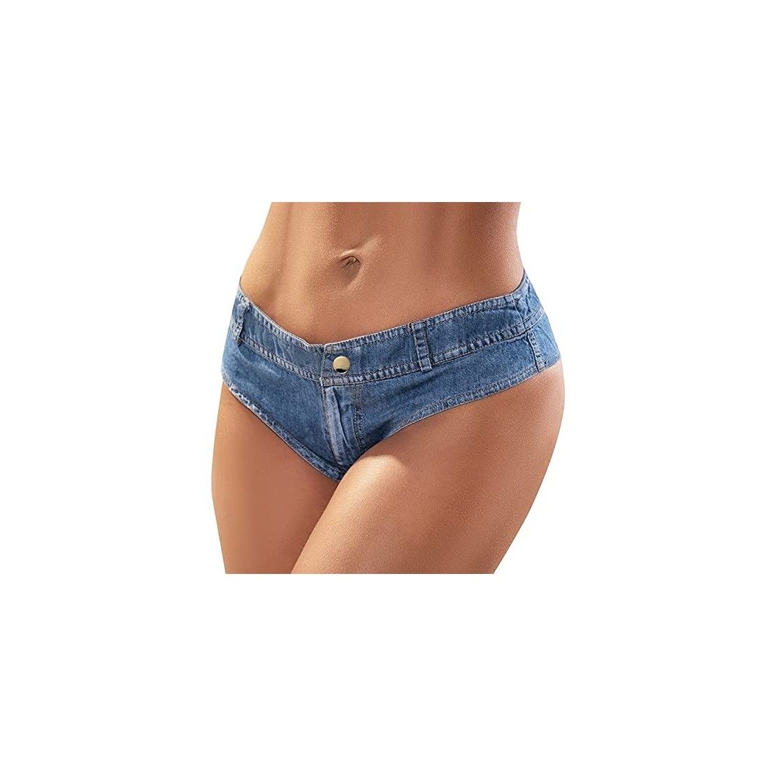 MICRO MINI SHORTS IN JEANS PER DONNA MAPALE'
