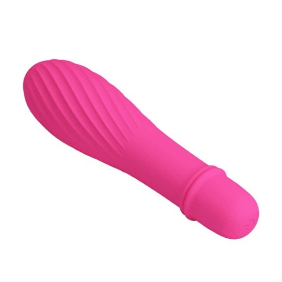 MINI VIBRATORE IN SILICONE CON RILIEVI SEX TOY SOLOMON