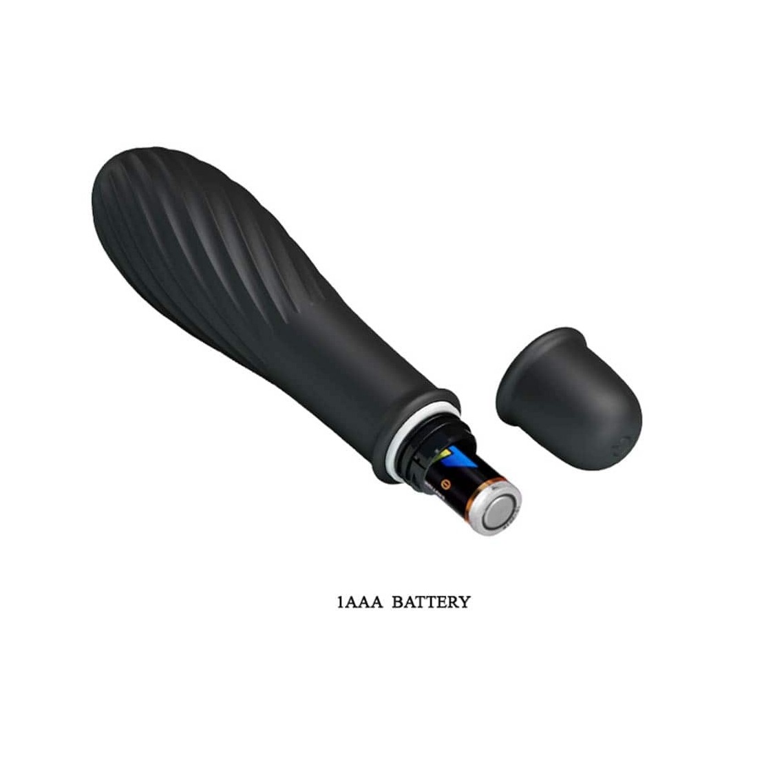 MINI VIBRATORE IN SILICONE CON RILIEVI SEX TOY...