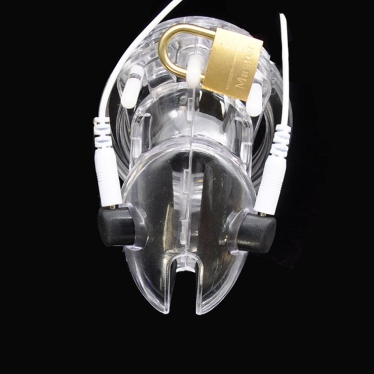 CINTURA DI CASTITA' PER UOMO CON IMPULSI SEX TOY VOLTS CAGE 2